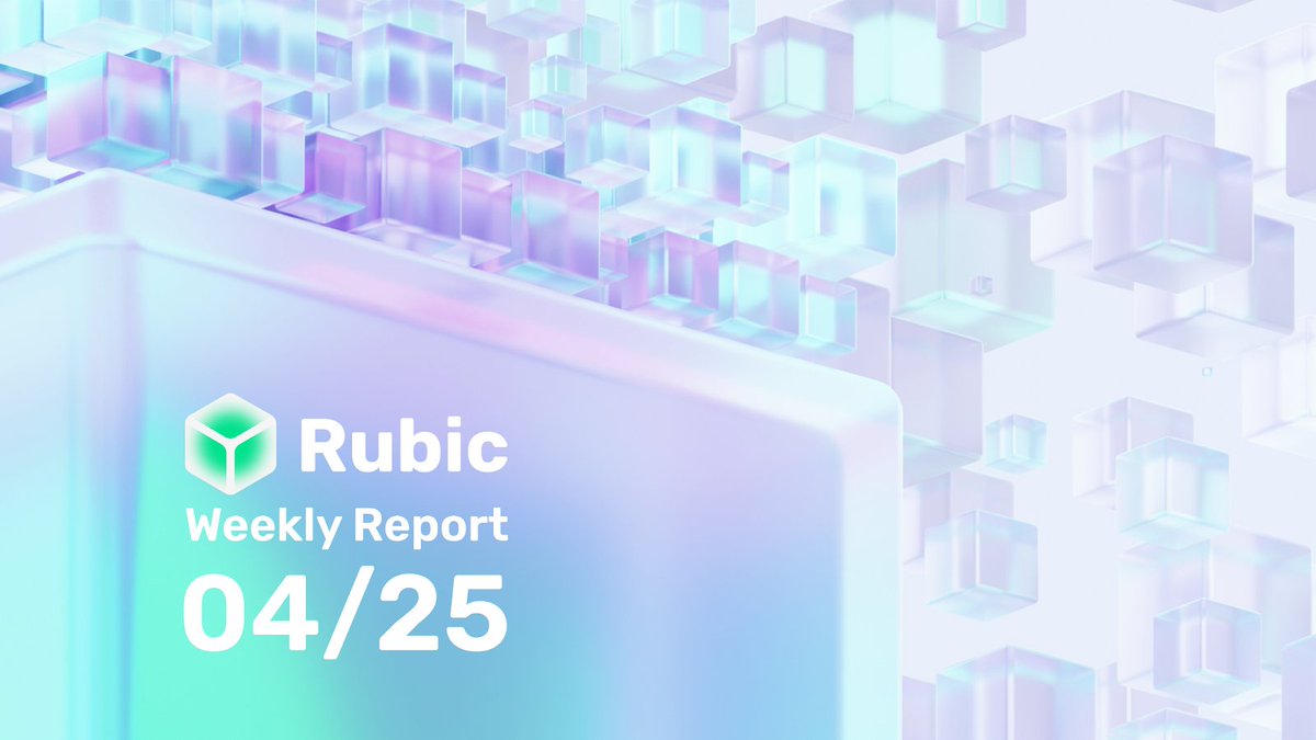 📢 04/25/24 Rubic Weekly Update! ✅ @XLayerOfficial Chain Integration 🚀 Gas Station Feature On Rubic 🔗 @zkLink_Official Nova Network Integration 🔍 @blockscoutcom Integration 💳 Integration to @coin98_wallet 🌐 Rubic x @0xNomis Campaign on @zksync Era More news at:…