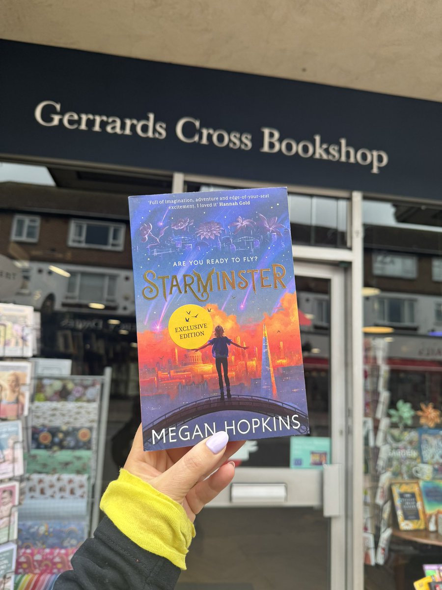 Happy book birthday #starminster by @meganrkhopkins can’t wait to read this 🤩 from the beautiful @CWBookshop