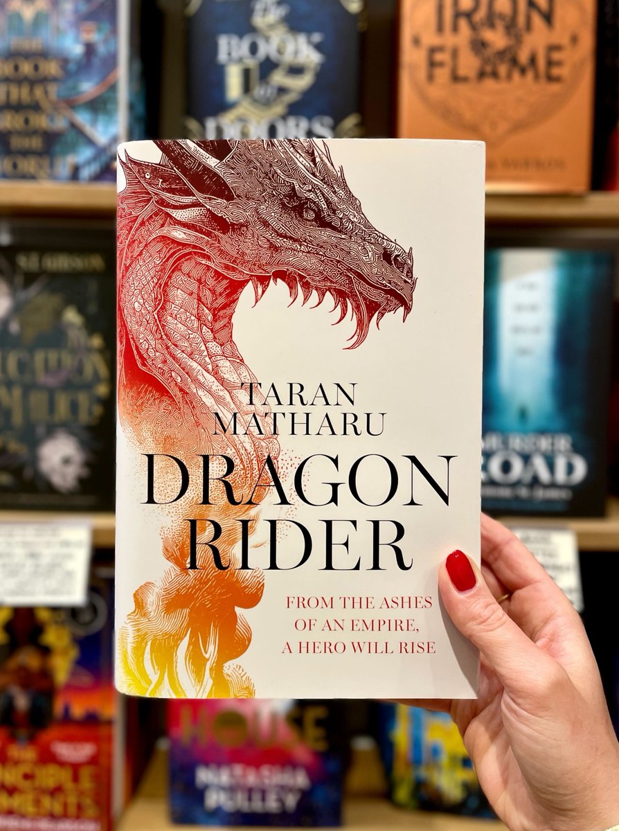 From the ashes of an empire, a hero will rise… Alliances are forged and promises broken in @TaranMatharu1's epic new fantasy filled with dragons and courtly intrigue, DRAGON RIDER is out now: bit.ly/44cv59v