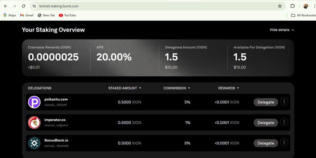 I just completed the ‘Stake $XION’ task on Xion bonusblock page and claimed the associated NFT. How to participate - Visit the bonusblock page xion.bonusblock.io/?r=yGctAMbb - Register if you haven't registered. - Navigate to the staking task - Click on the link. Link👉…