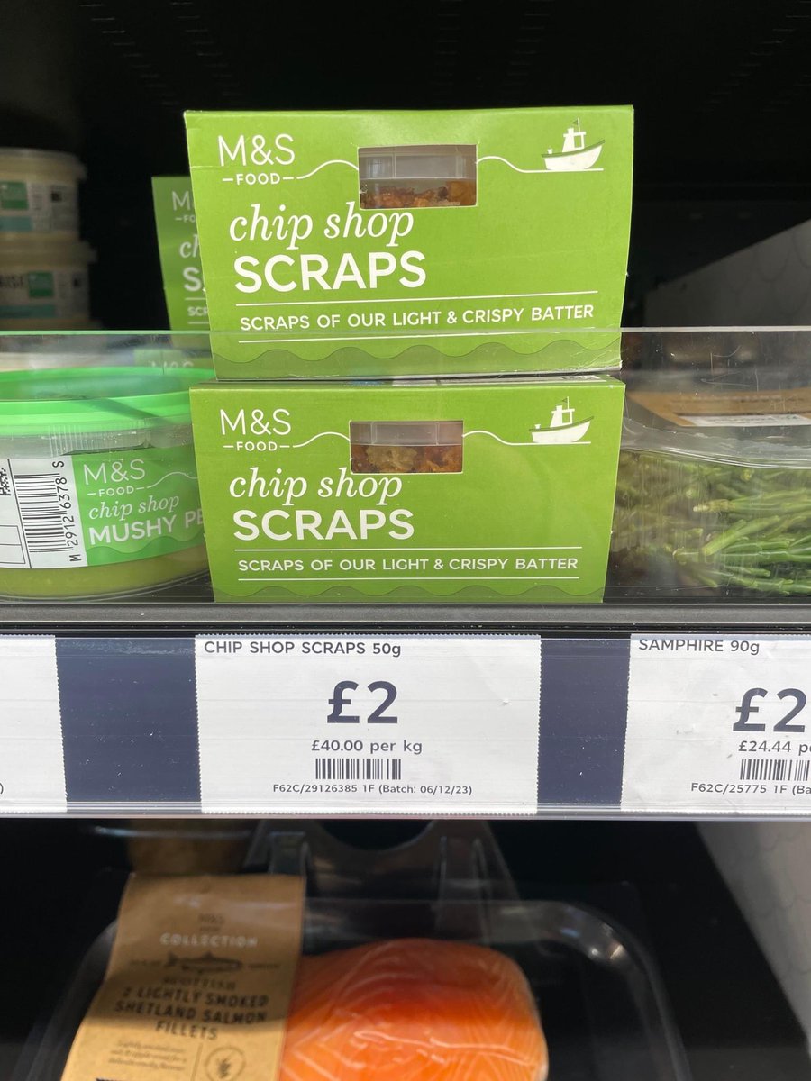 Coming Soon: The M&S unwanted crust collection.