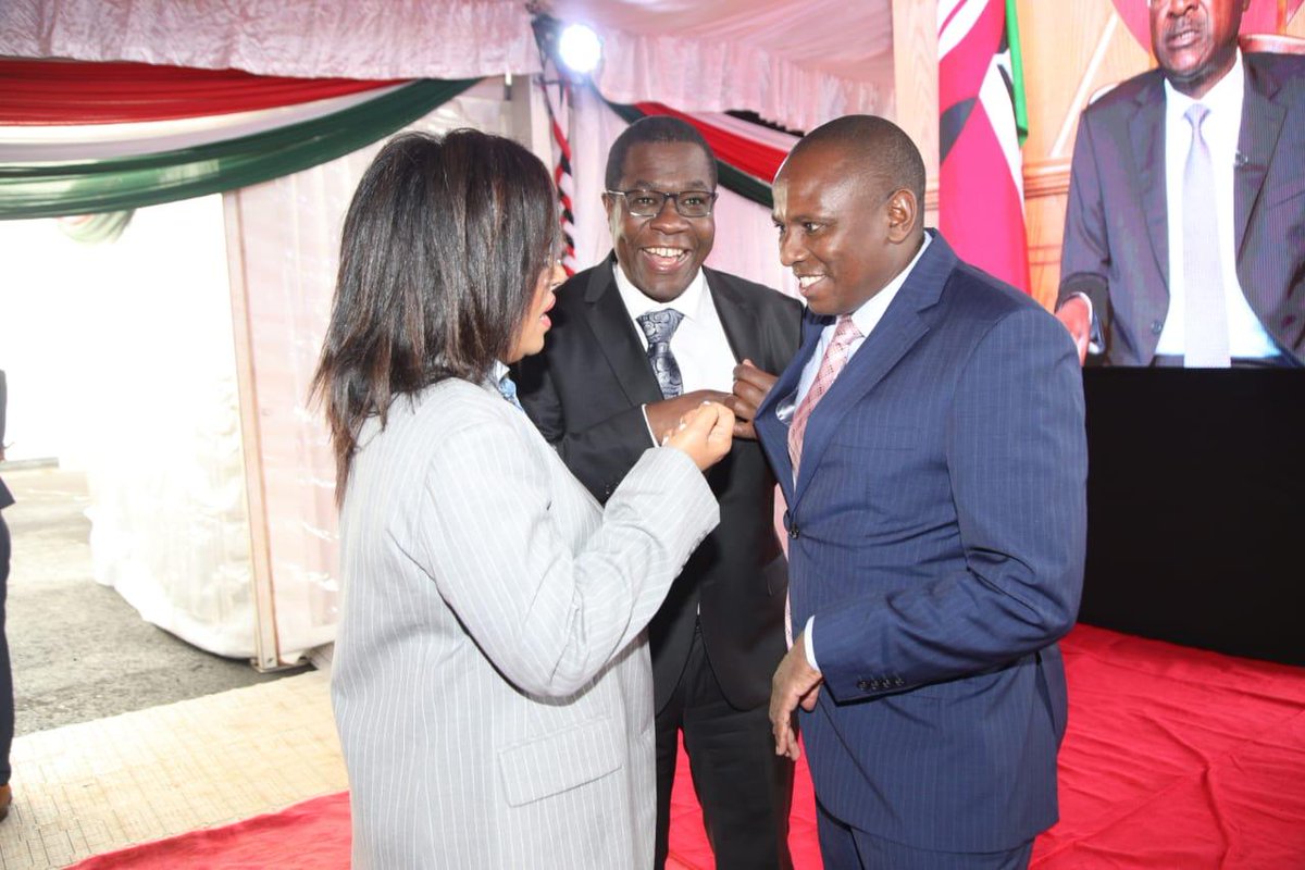 Had fruitful engagements with National and County Leaders during the official opening of Bunge Tower. Both the national and county governments need to respond appropriately to alleviate the suffering of citizens as a result of the flooding we have witnessed across the country.