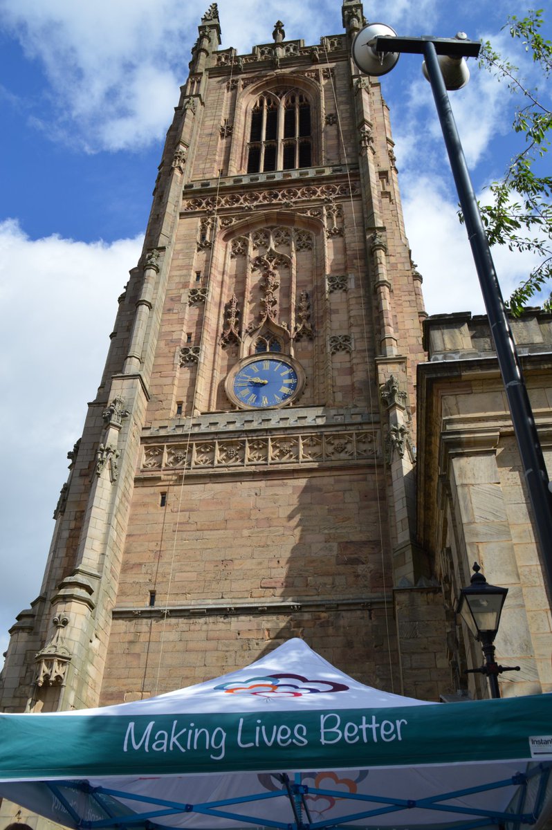 Experience panoramic views of the city by abseiling from Derby Cathedral. Tickets are available at £20 each, providing a chance to raise vital funds for your local hospital charity. Sign up today! bit.ly/3UeAWIw