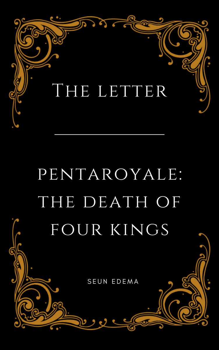 📚📚📚I spent World Book Day getting the book I wrote at 14 years old ready for sale as an ebook. 

There are 2 stories in the 1 book:

• THE LETTER
• PENTAROYALE: THE DEATH OF FOUR KINGS

I am happy to announce that it is now available on Selar! Please use this link to…