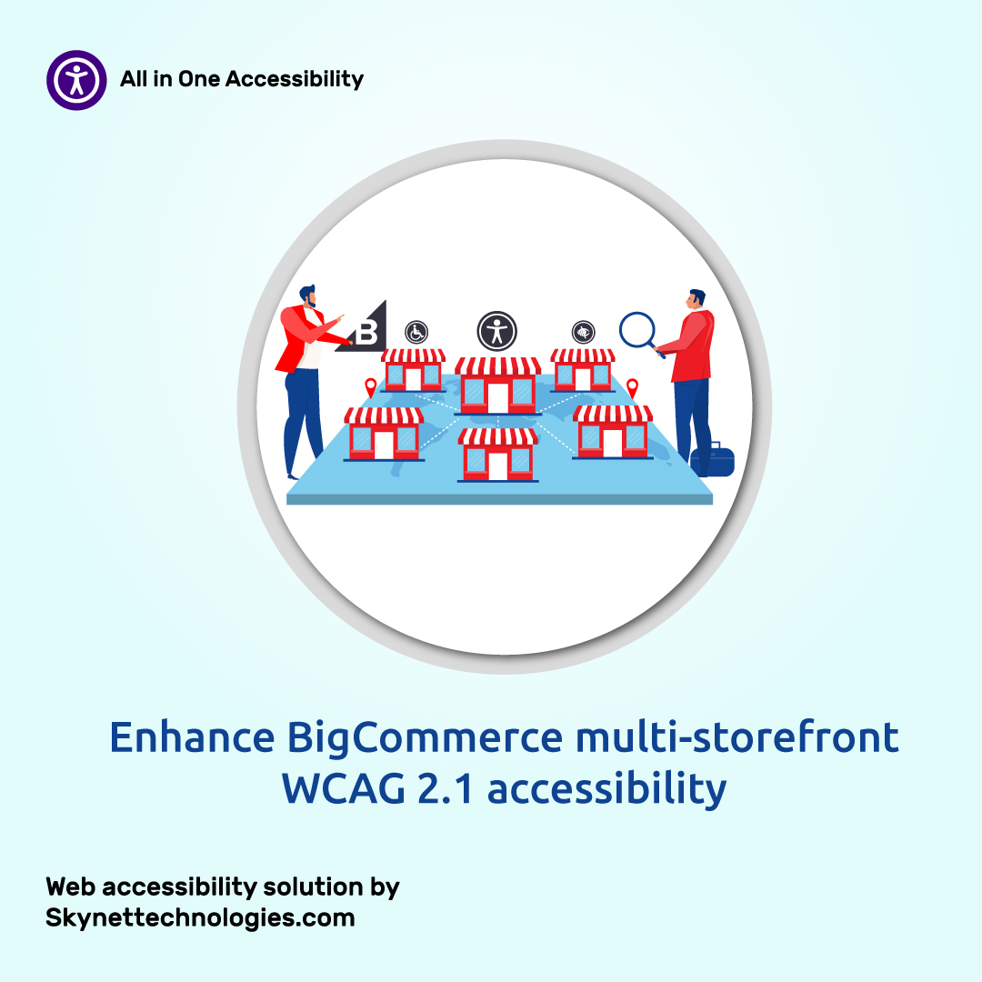 Foster inclusive online experience: A guide to enhancing @BigCommerce Multi-Storefront WCAG 2.1 accessibility!

buff.ly/3Jy4s59

#BigCommerce #WebsiteAccessibility #WCAGStandards #DigitalAccessibility