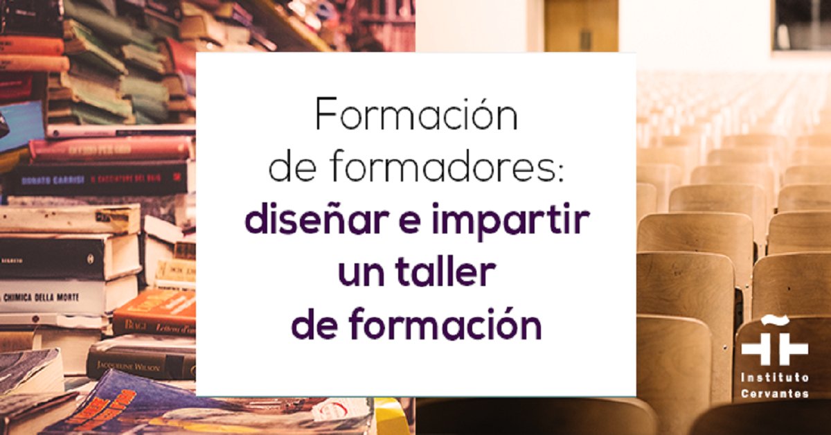 📢#ProfesELE, ¿Quieres diseñar e impartir tu propio taller de formación de profesores? 🧑‍🏫En este curso reflexionarás sobre distintos aspectos clave y pondrás en práctica lo aprendido. ¡No te lo pierdas!🙌 🌎Alcalá de Henares, Madrid 🗓️01/07/24 - 05/07/24 👉gestionportales.cervantes.es/formacen/Ficha…