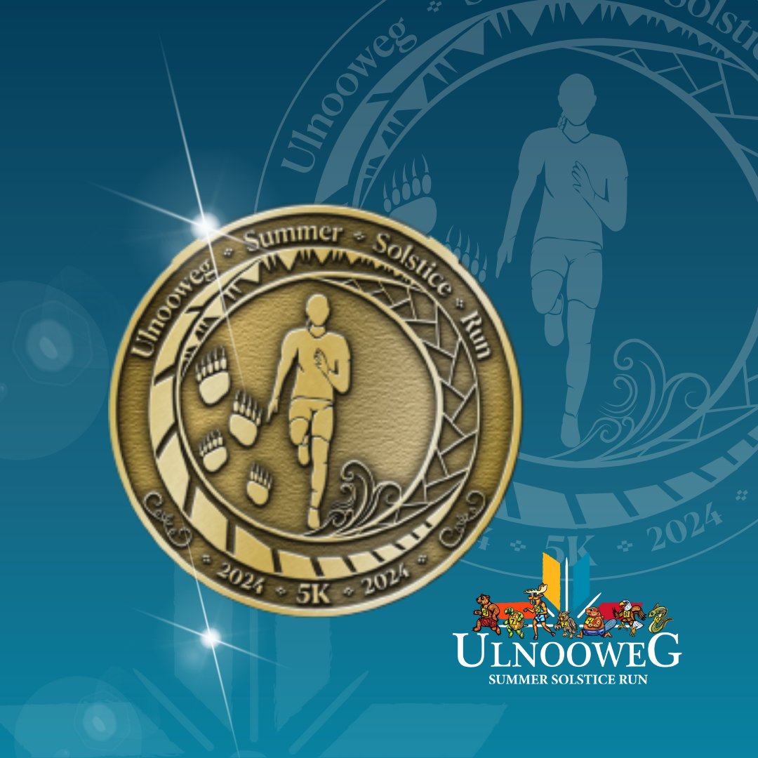 5K Medal Design Reveal! Join us on June 22 for our Summer Solstice Run to get yours! raceroster.com/events/2024/83…