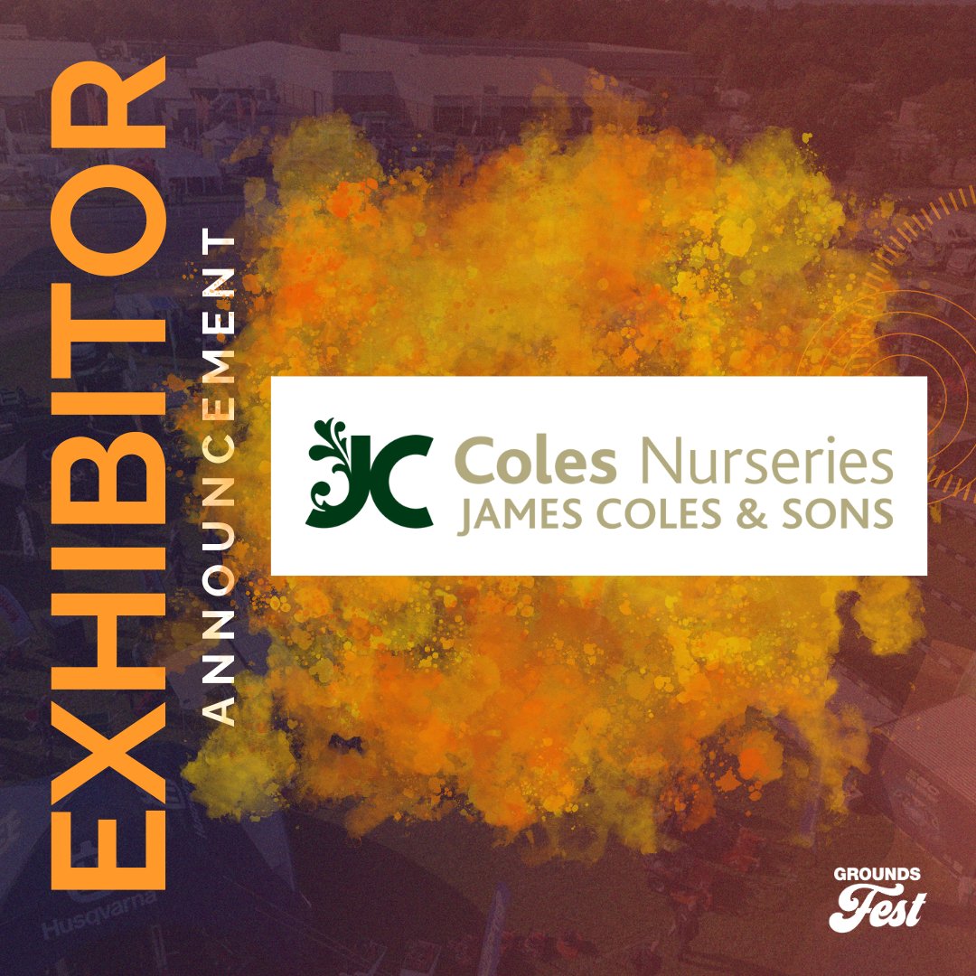 We are delighted to announce that @Colesnurserie will be exhibiting in The Landscape Zone at GroundsFest 2024.  

For more information about the company visit their website at colesnurseries.co.uk

#landscaping #landscapedesign #plantnursery