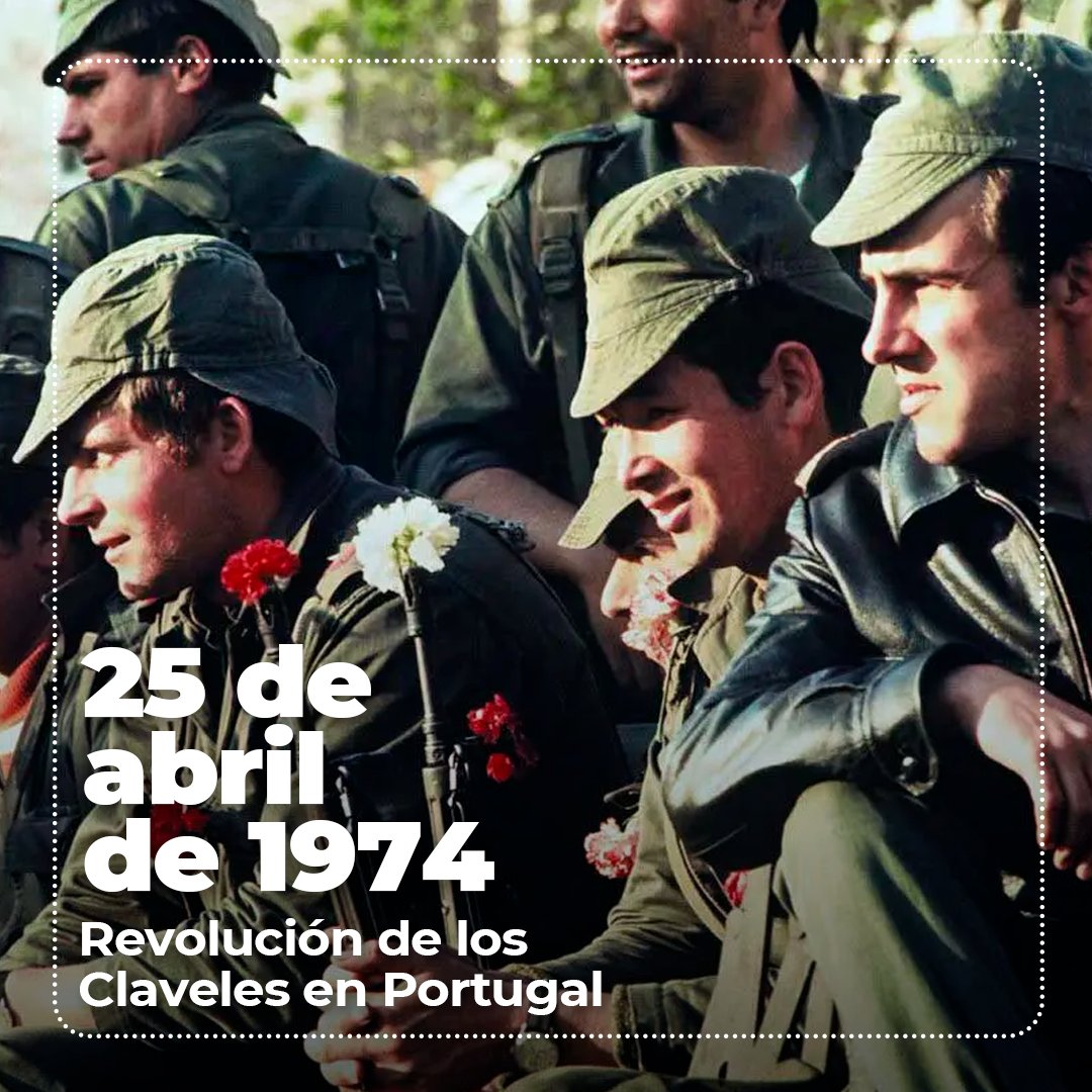 Hoy conmemoramos el 50 aniversario de la Revolución de los Claveles en Portugal, un hito que se convirtió en símbolo de la lucha por la libertad y la democracia en todo el mundo. En este aniversario, recordamos el coraje del pueblo portugués que inundó las calles de Lisboa con