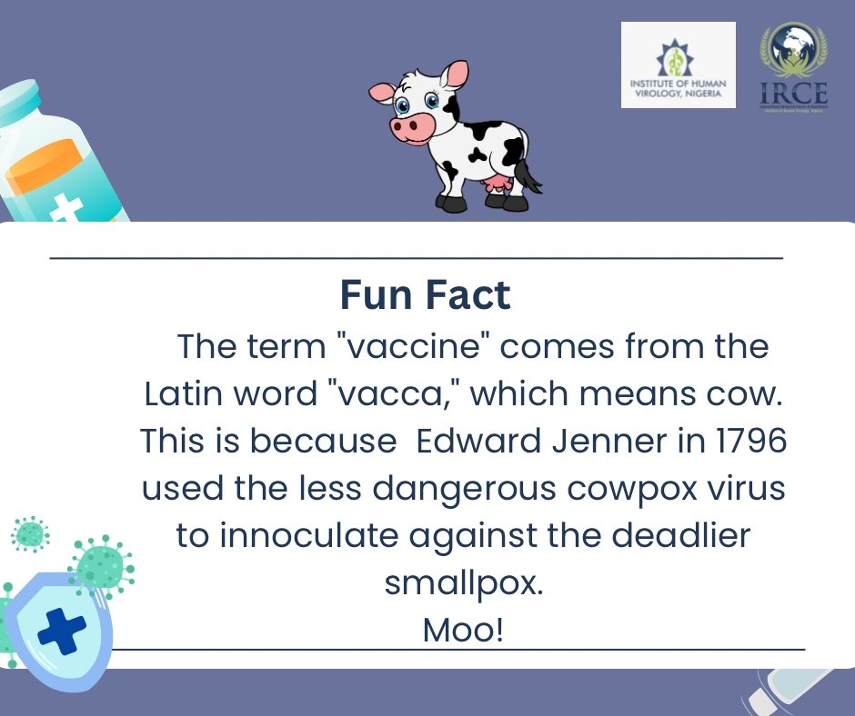 irce_ihvn's tweet photo. Vaccination has saved millions of lives worldwide, making it one of the most impactful public health interventions in history! ๐ช๐Here are few fun facts about vaccines and immunizations
#VaccineHeroes #HumanlyPossible
#IRCE #WorldImmunizationWeek2024
#VaccinesWork https://t.co/rzx7s29fpN