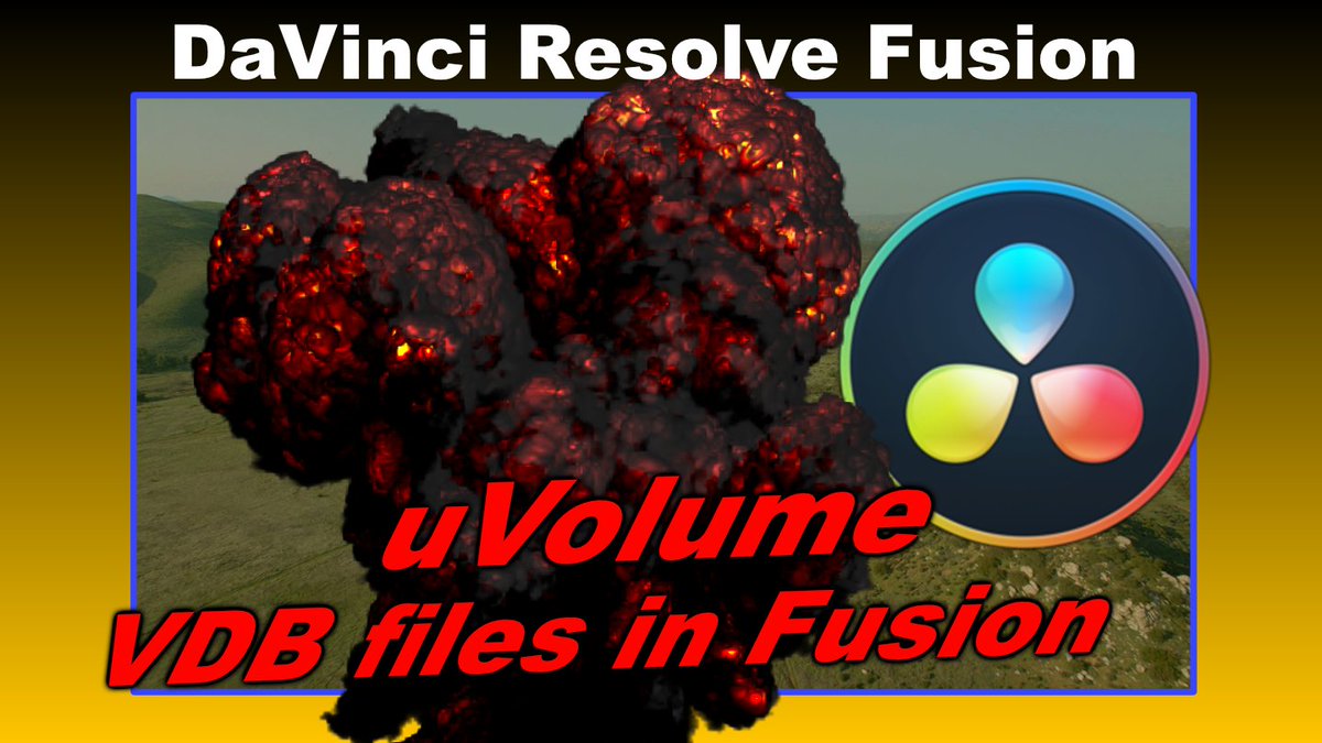 ProphetlessPost's tweet image. Been a while since I uploaded a video here is one on some of my initial thought on the new uVolume tool in Resolve Fusion 19 beta.
youtu.be/sTz1WC-gc2k