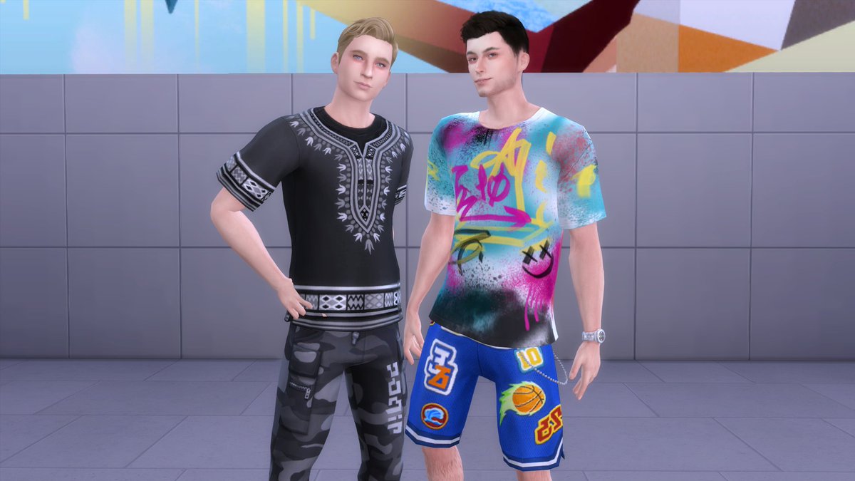 Say cheese! 🧀

Both #FrenkieDeJong and #MasonMount are feeling like having fun today 🕶️

Shibuya Lot by @Simoniona1!
Poses by @PasosGrandeS4!

@thesimsrepproj @TheSimmersSquad @simsfederation @The_Simmers_ #ShowUsYourSims #TheSims4 #TS4 #FrenkieDeJong #MasonMount #UrbanHomage