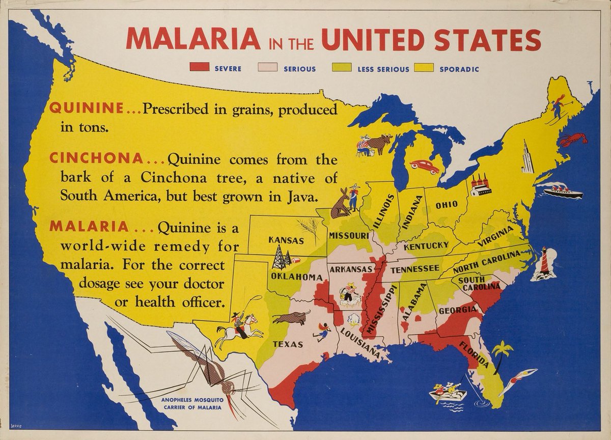 On this #worldmalariaday 100 years ago malaria was endemic in the Southern US especially South Texas and Florida, now our National School of Tropical Medicine ⁦@BCM_TropMed⁩ in the ⁦@TXMedCenter⁩ is tracking its return due to climate change and social determinants