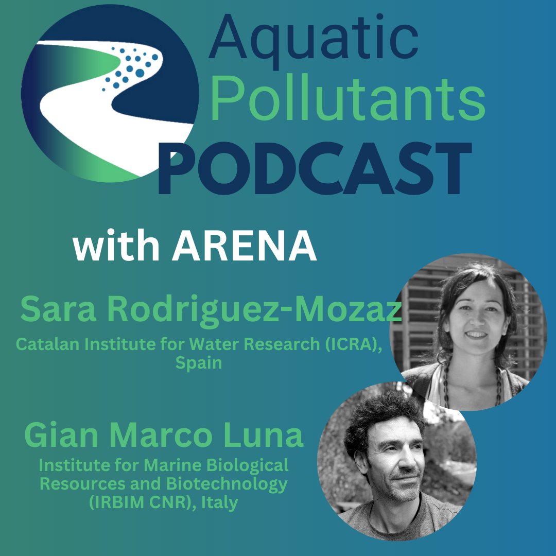 AquaticPollutantsTransNet (@aquapollutants) on Twitter photo 🌊In the 2nd episode of the #AquaticPollutants podcast series, we are talking with Gian Marco Luna and Sara Rodriguez Mozaz from <a href="/arena_jpi/">ARENA JPI Project</a> about #antimicrobial resistances and what we can do to help mitigate the spread of antibiotic resistance.
🎧open.spotify.com/episode/1vsLXb… 🌊In the 2nd episode of the #AquaticPollutants podcast series, we are talking with Gian Marco Luna and Sara Rodriguez Mozaz from <a href="/arena_jpi/">ARENA JPI Project</a> about #antimicrobial resistances and what we can do to help mitigate the spread of antibiotic resistance.
🎧open.spotify.com/episode/1vsLXb…