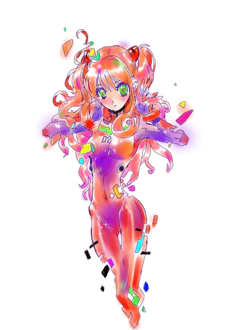 らくがき 何度目かのアスカ 