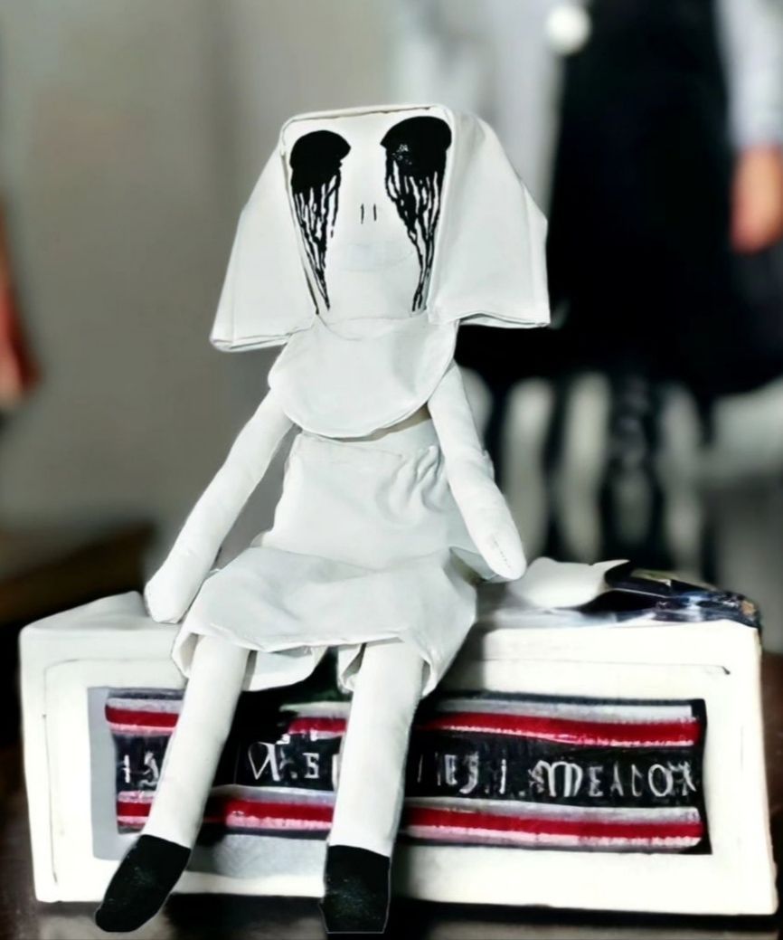 thecreepypalace's tweet photo. The Weeping Nun 🖤 https://t.co/6lSlCkFCIJ #craftmakersuk #TheCraftersUk #getthatgift #SmartSocial #HandmadeHour #UKGiftAM #handmadeinbritain #BizBubble #networkwiththrive #UKGiftHour #bizhour #Craftsuk #craftbizparty #etsyfinds #womaninbizhour #inbizhour #elevenseshour https://t.co/oNfZar93YB