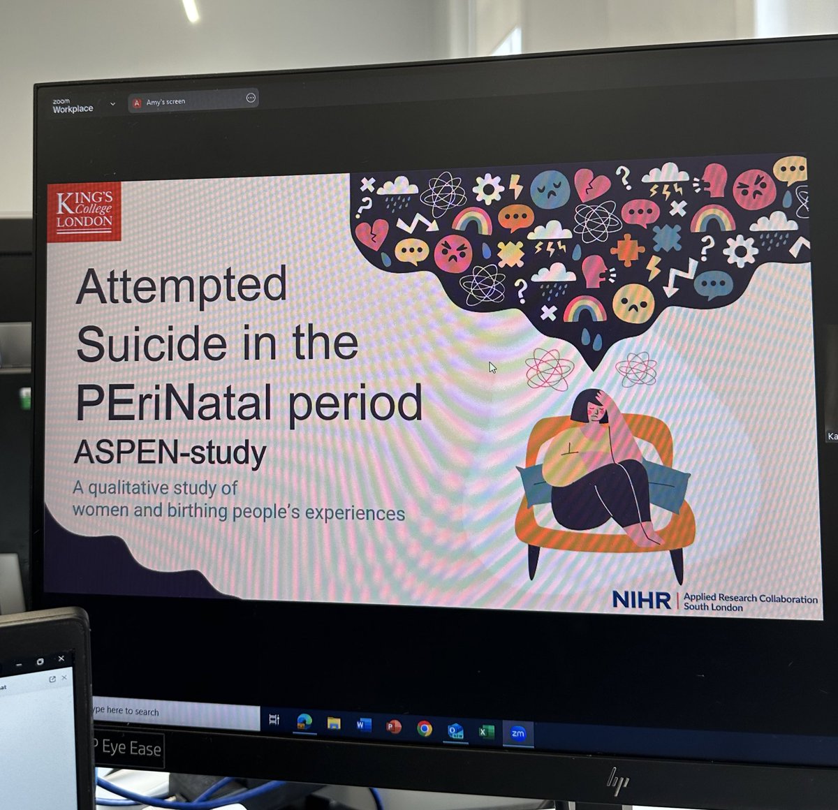 Panos Vythoulkas (@panosvythoulkas) on Twitter photo A very informative presentation from <a href="/MMHAlliance/">Maternal Mental Health Alliance</a> & the ASPEN study researchers at <a href="/KingsIoPPN/">Institute of Psychiatry, Psychology & Neuroscience</a>
Trauma, Family Hx of perinatal MH diagnosis, disillusionment with motherhood, perceived sense of failure and despair, among the common themes for women who attempted suicide in the A very informative presentation from <a href="/MMHAlliance/">Maternal Mental Health Alliance</a> & the ASPEN study researchers at <a href="/KingsIoPPN/">Institute of Psychiatry, Psychology & Neuroscience</a>
Trauma, Family Hx of perinatal MH diagnosis, disillusionment with motherhood, perceived sense of failure and despair, among the common themes for women who attempted suicide in the