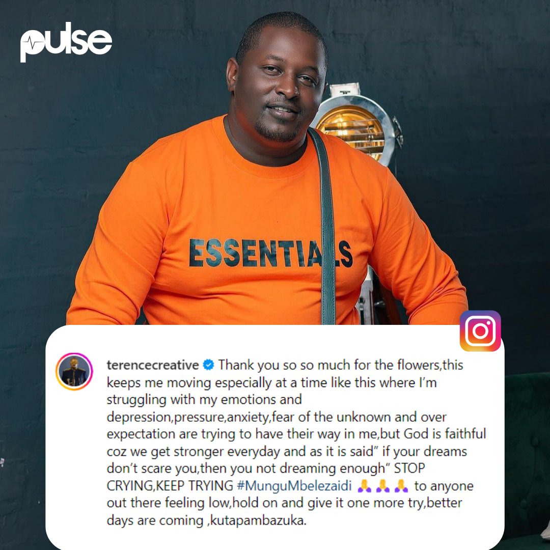 Comedian Terence Creative opens up about his struggles with depression and anxiety, citing pressure and high expectations as major factors impacting his mental health.
#PulseEntertainment