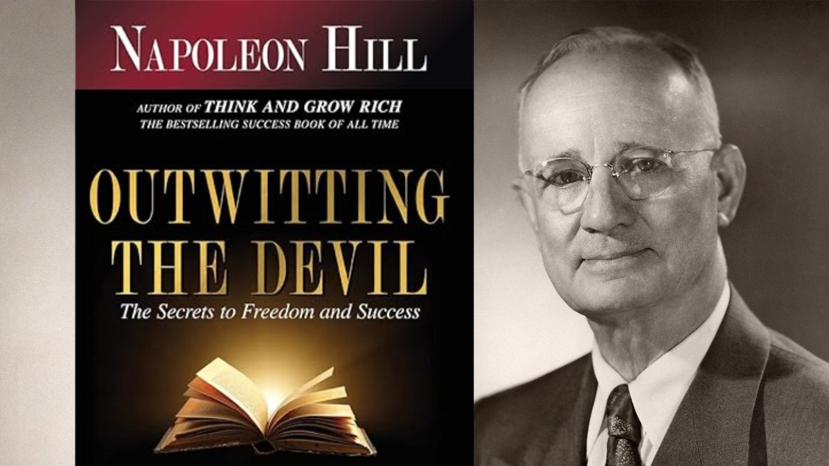 In 1938, the book “Outwitting the Devil” was banned from being published. They said it was “Too controversial.” But after the author Napoleon Hill died… It was published anyway in 2011. Here’s why they were trying to keep it a secret: