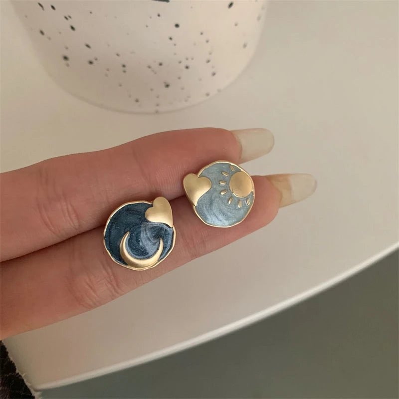 Sun and Moon earrings 🌙🌞