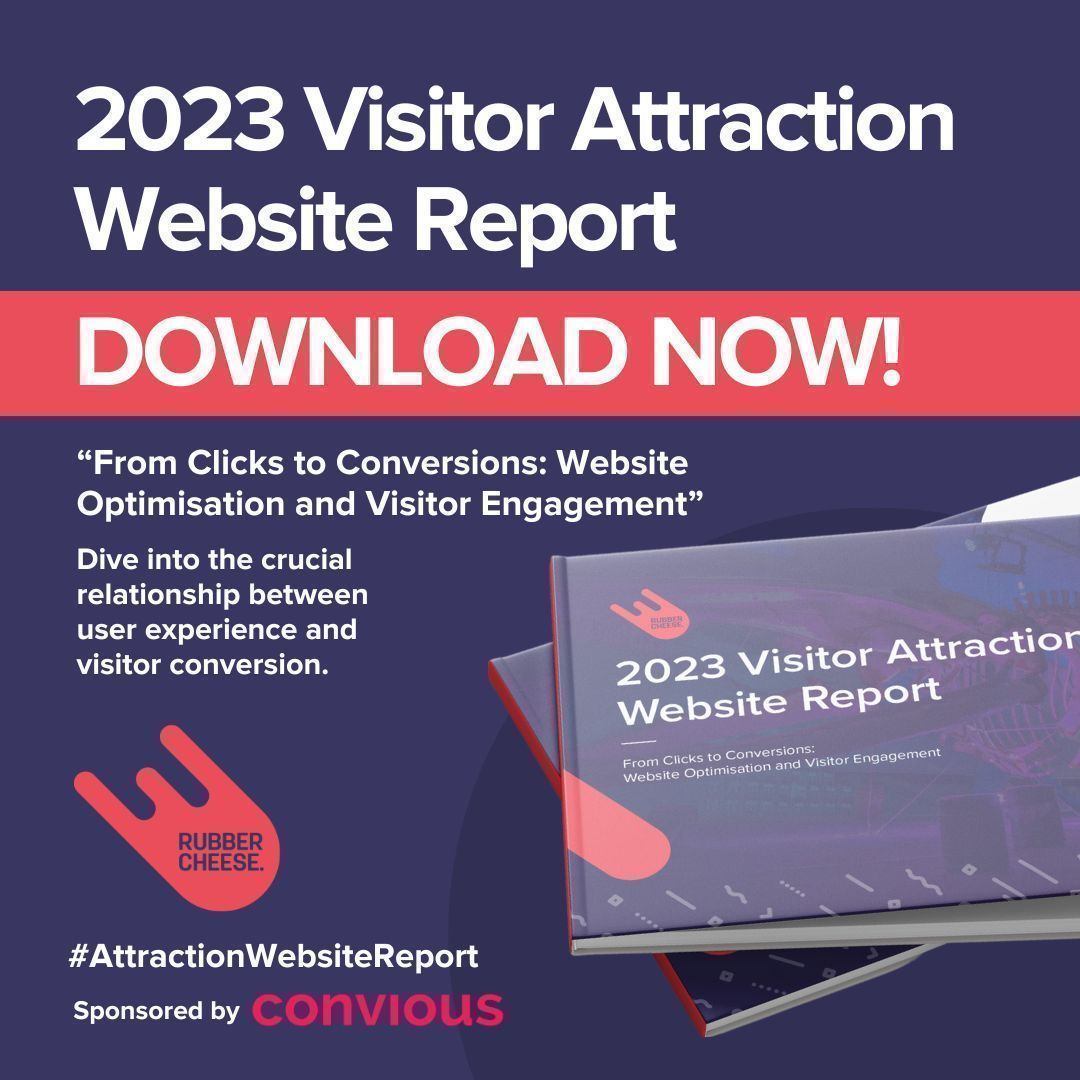 Have you downloaded the 2023 Visitor Attraction Website Report? Unlock invaluable insights for boosting conversions! 👇 buff.ly/48EOh1A #AttractionWebsiteReport #VisitorAttractions