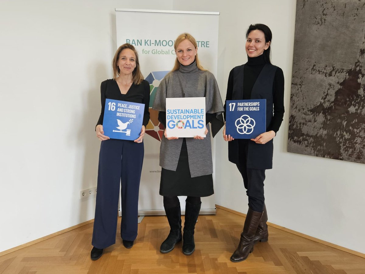 Fascinating meeting with Floriane Bacconnier, head of the #Interpol permanent observer office to @UN_Vienna about their work and the focus on #SDG16 implementation within the Agenda 2030 with #UNODC and #IAEA. @INTERPOL_HQ experiences great interest in effectively fighting cyber…