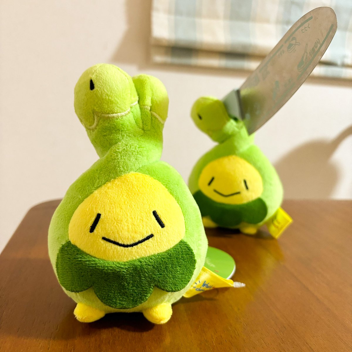 クリップのスボミー ポケセンに行ったら まだ棚に座って居たので 連れ