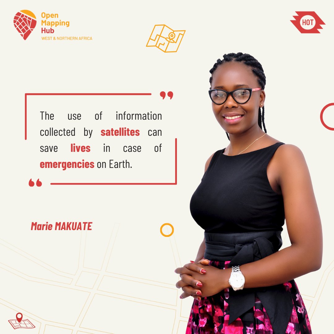In an interview with BBC Africa, Cameroonian scientist Marie Makuate emphasizes the crucial role of satellite-collected data in life-saving emergency responses on Earth. Read the full article here : lc.cx/9Ct2Ho ! 😉 #OpenStreetMap #WNAH #HOT #bbcafrica