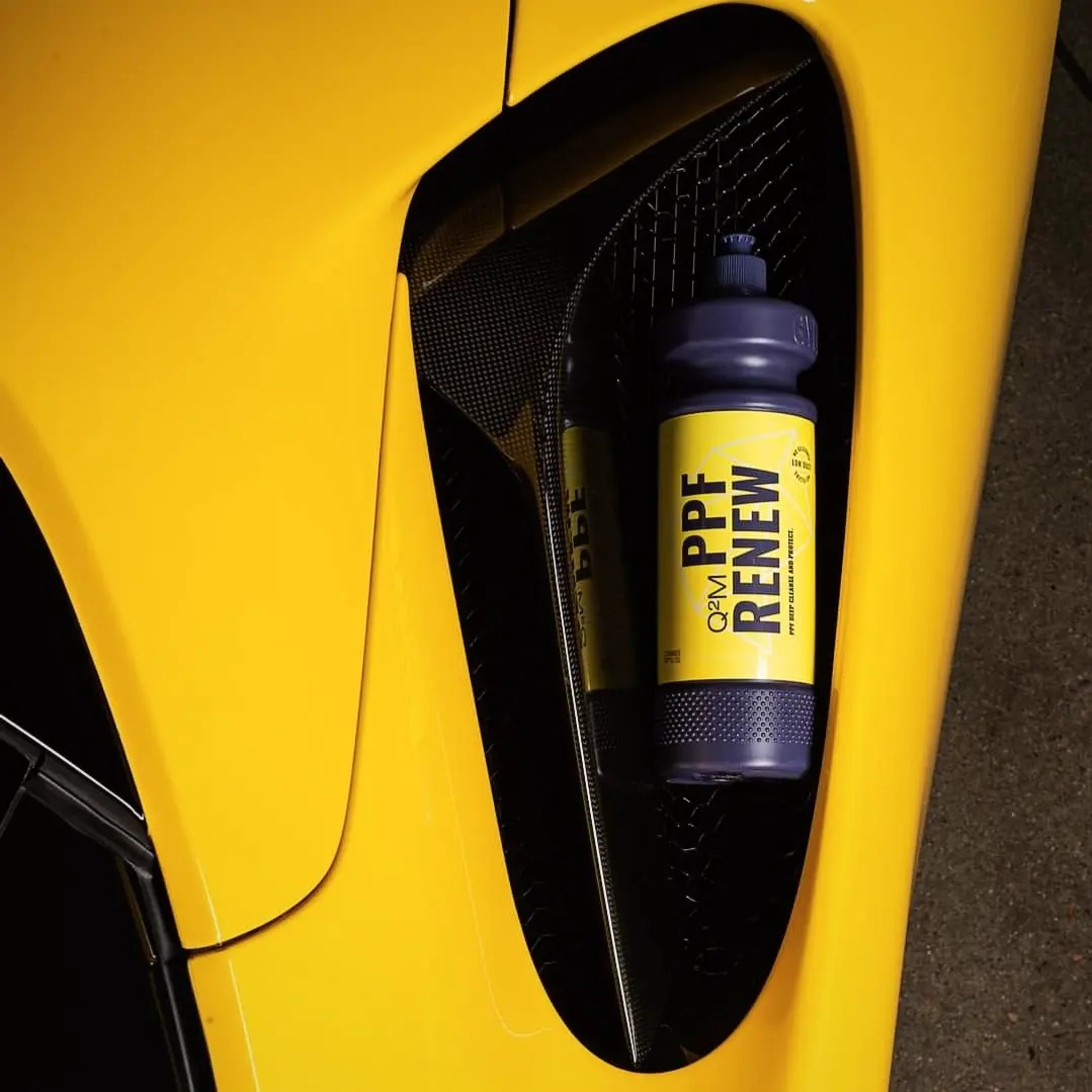 Introducing Q2M PPF Renew 1000ml – the ultimate solution for rejuvenating your vehicle's paint protection film!

#CarCare #AutoDetailing #Q2MPPFRenew #PaintProtectionFilm #UgaritAutoPaints #CarMaintenance #AutoCare #CarDetailing #Automotive #CarCareProducts #CarDetailingProducts