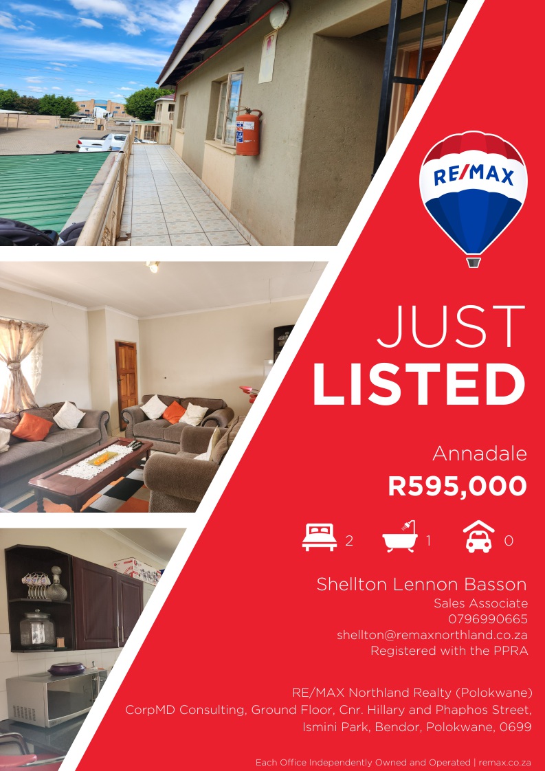 remax.co.za/property/for-s…
#RealEstate #Property #HomeForSale #Realtor #HouseHunting #NewHome #InvestmentProperty #DreamHome #HomeBuyer #HomeOwnership