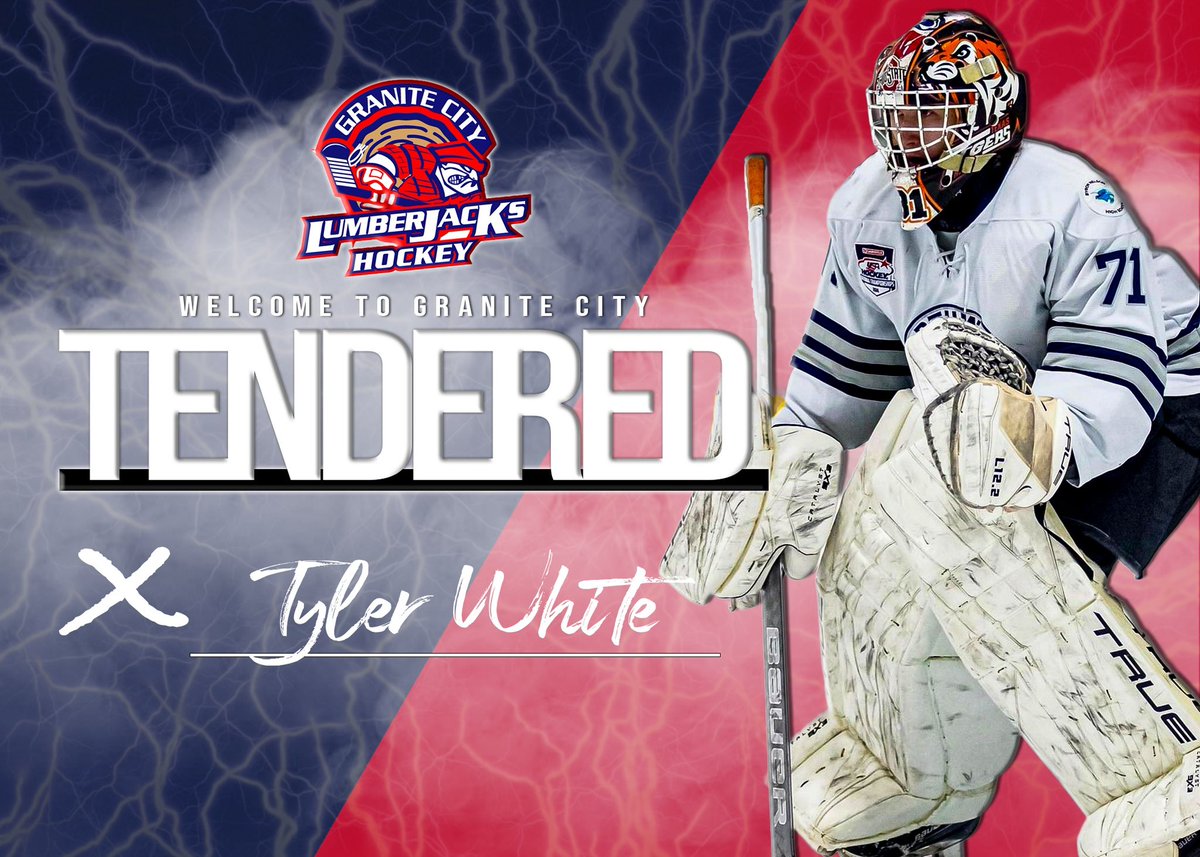 🚨TENDER ALERT🚨 We are excited to announce the tender signing of Texas Tigers U18 AA Goalie, Tyler White! Last year, White played for Texas Tigers U18 AA where he posted a .72 goals against average and a .966 save percentage in 20 games. Head Coach DJ Vold had this to say