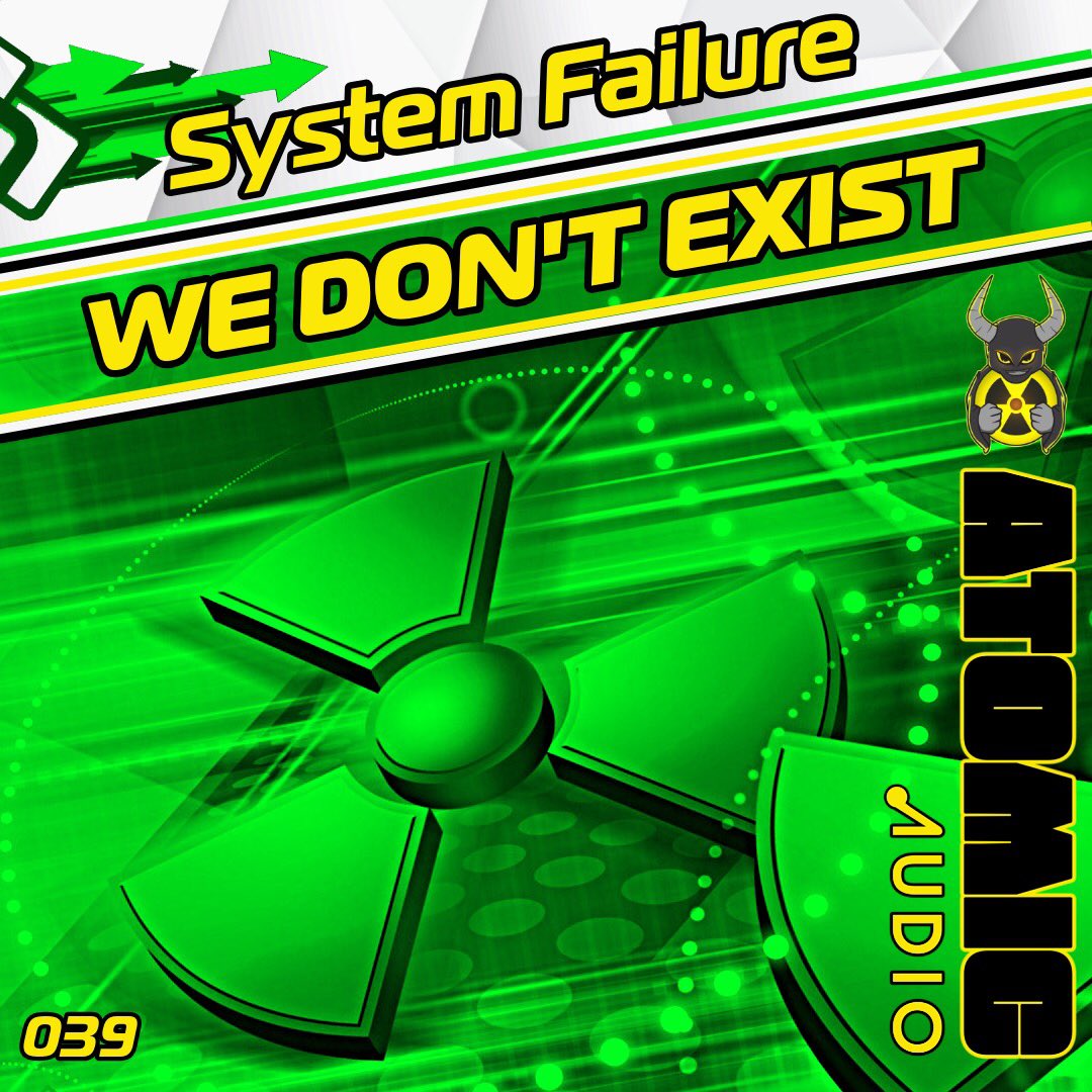 AA039, Atomic Audio, 'We Don't Exist' by System Failure. Here we have the follow up from 'Lucy' This banger is now available now over @ Toolbox Digital. Released on 25/4/24 Grab your copy by following the link > toolboxdigitalshop.com/exclusive/syst…    #hardhouse  #filth #systemfailure