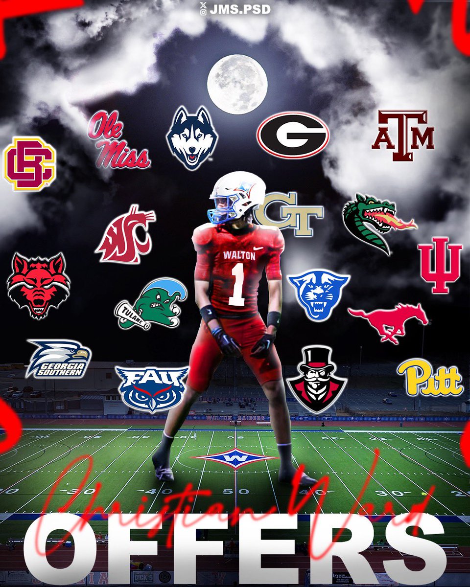 jmspsd's tweet photo. Latest work with 2026 WR Christian Ward π¨
#commitment #offers #graphic #offersgraphic #commitmentgraphic https://t.co/v85WWMM33n
