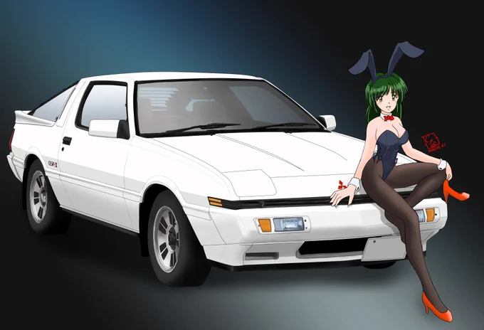 #これを見た人はバニーガールをTLに放流しよう ・2023年の年賀絵(兎年)・ラリー車擬人化本のやつ(兄貴感動ストーリアX4)・アイコンの娘が人に非ざる存在だった時のやつ・同その2未だ本物のバニーガールを見たことがないのである。いかん。 
