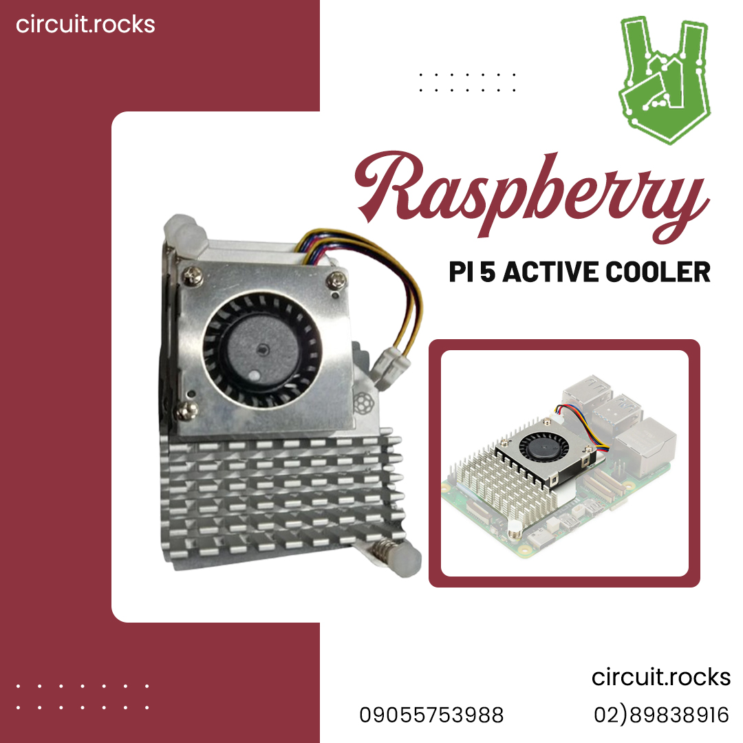 Looking to buy Raspberry Pi 5 Active Cooler, circuitrocks brings you the best quality Raspberry pi active cooler.

Visit at - shorturl.at/FTY69

#raspberrypi #zerocase #adafruit #raspberrypicase #raspberrypi #circuitrocks #phillipines #redcases #coolingfan
