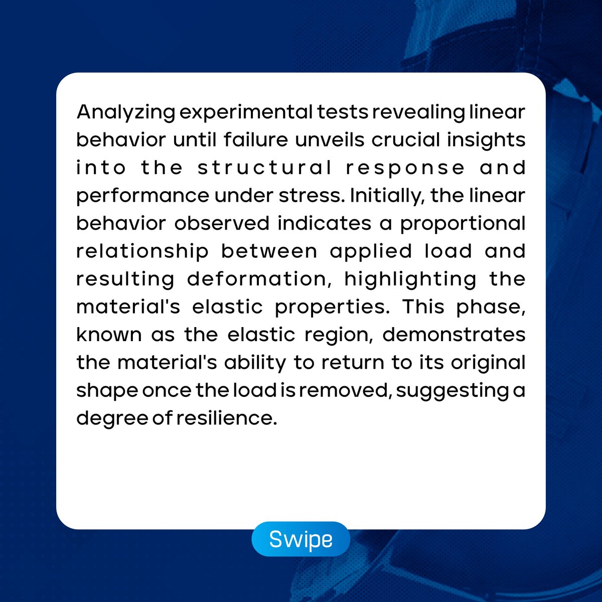 HypropsNG's tweet image. Unveiling insights from experimental tests Linear behaviour until failure sheds light on structural response under stress. Initial linearity showcases elastic properties, suggesting resilience.
.
.
#structuralanalysis #materialbehavior #designinsight #oilandgas#linearbehaviour