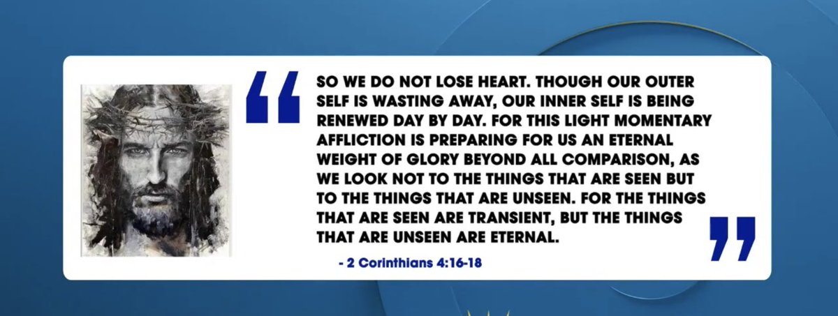 Thank you American Sunrise News for this inspirational piece today.

#Keepthefaithalive #Corinthians