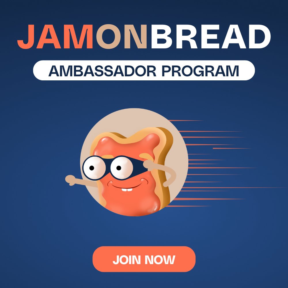 Become a JamOnBread Ambassador 🔥

We're looking for brand ambassadors who share the same values as we do & want to help us grow the JamOnBread solution and brand across Cardano and other crypto ecosystems! 

We aim to contribute to a fairer Cardano NFT market with low entry…