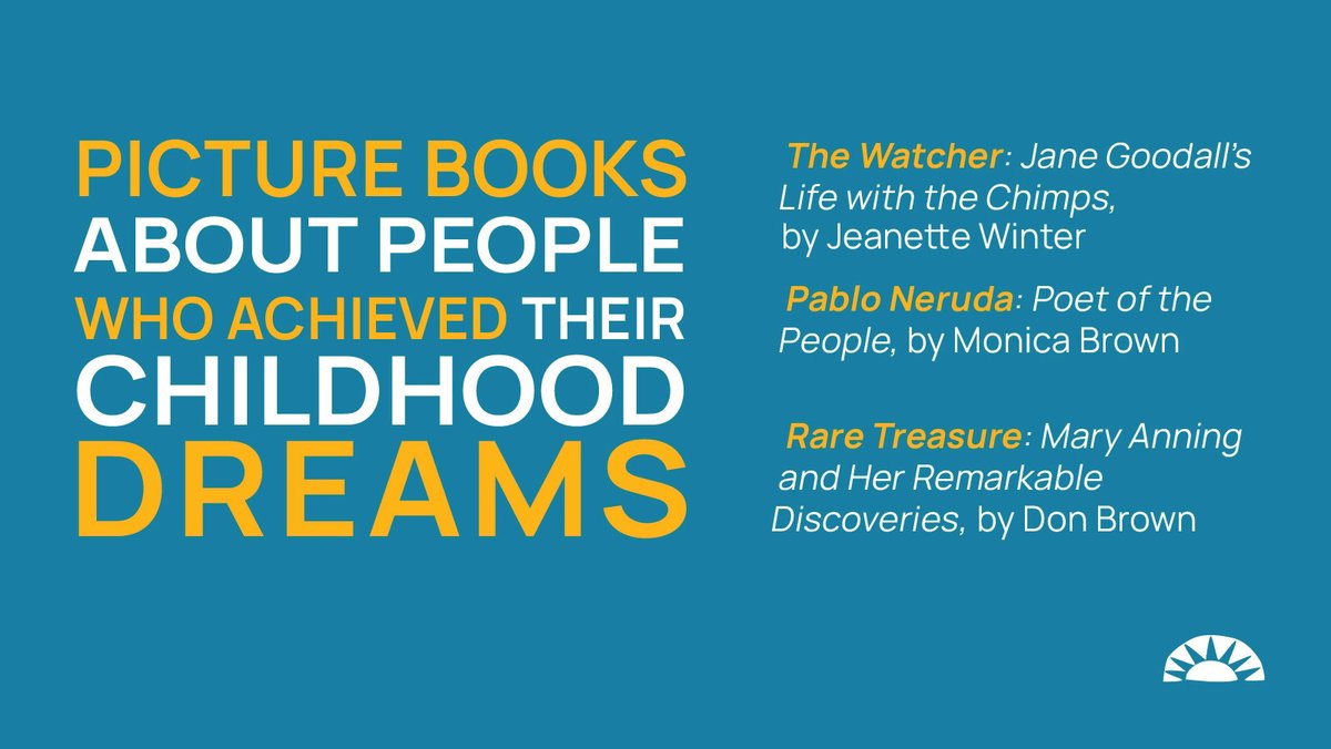 Revisit hopes and dreams at the end of the school year with stories of people who achieved their childhood dreams. What are your favorite books to use at the end of the school year?