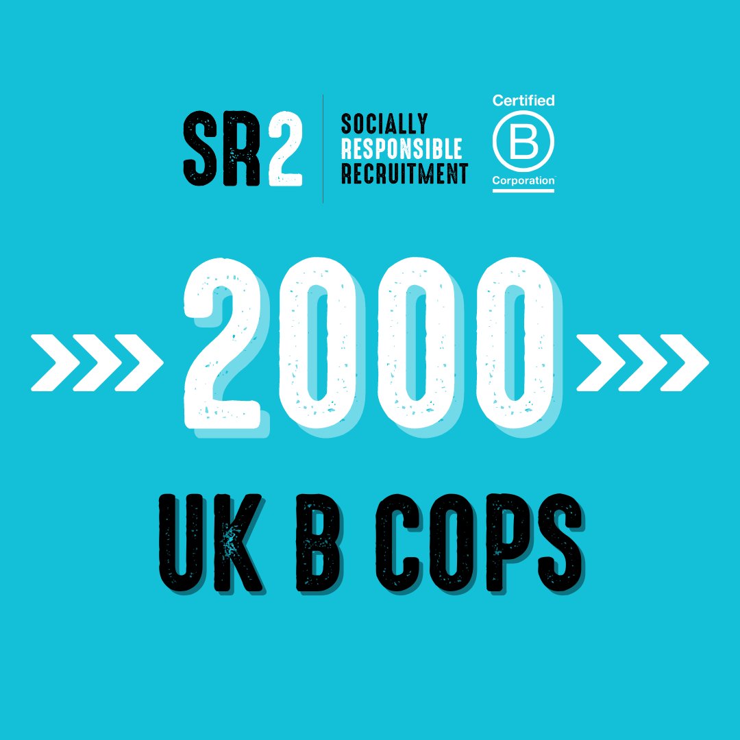 UK B Corps hit 2000! 🚀 We are so proud to be part of this incredible community with @bcorpuk  🌱 5% to charity 🌍 Eco goals & volunteering 💼 Impact & ED&I focus Join us! (link below)🌟 #BCorp #TechForGood