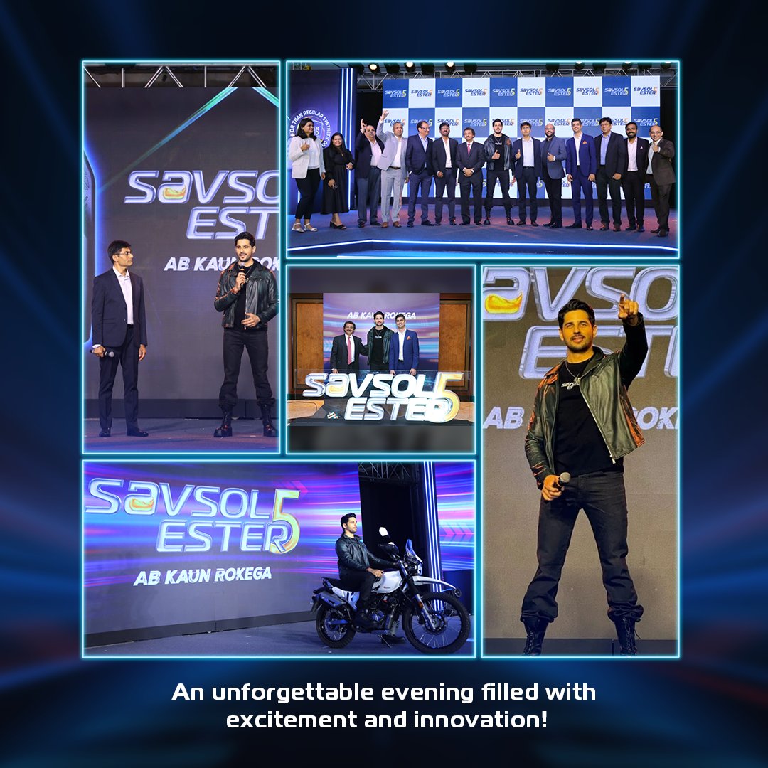 From exhilarating moments on stage to candid behind-the-scene glimpses, every picture tells a story of passion, innovation, and partnership. Here's to the beginning of an incredible journey together! #AbKaunRokega #Savsol #Ester5 #SavsolEster5 #Launch #SuccessLaunch