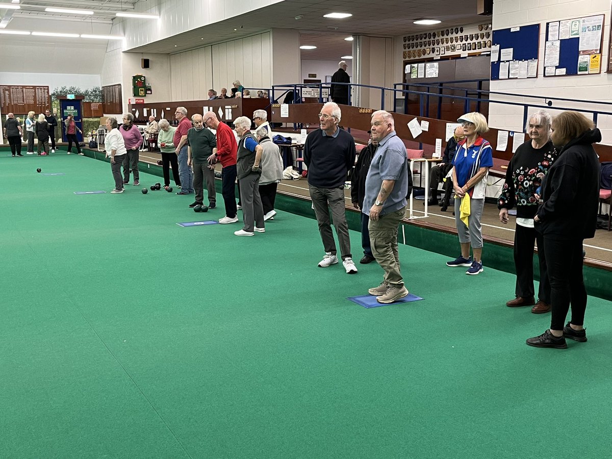 watfordblind's tweet photo. Not quite running a marathon but we got active this week enjoying a bowls session with Herts Bowls Club. Great fun and we found we have some very good bowlers amongst us! https://t.co/Aqd4YClCSp