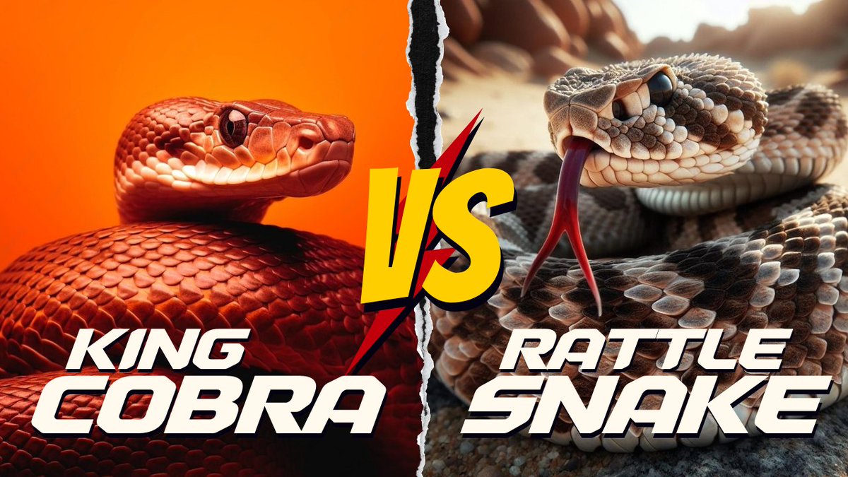 King Cobra vs Rattlesnake: Who Rules? 
Learn more about this epic animal showdown in our new video! youtu.be/m_-eCtgV7Vc

#KingCobra #Rattlesnake #SnakeFight #ApexPredator #AnimalPlanet #Indiawildlife #Chinawildlife #USwildlife  #Pakistanwildlife #Brazilwildlife #wildlife