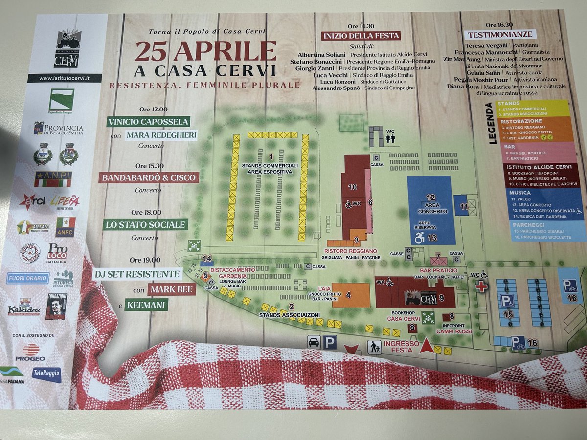 #CasaCervi si prepara alla grande FestadellaLiberazione! Felice #25aprile