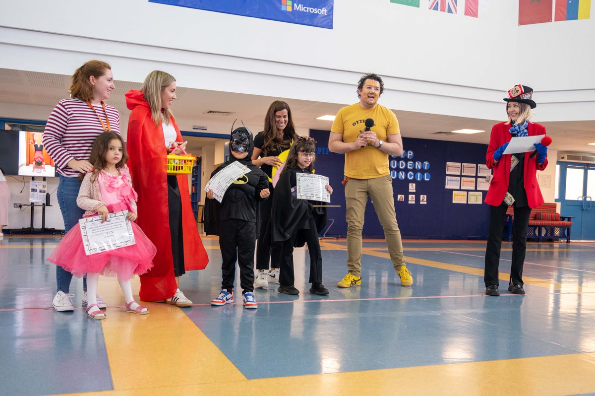 sekqatar's tweet image. What an incredible Book Week at @sekqatar!📚✨
We wrapped it up today with a fantastic parade of book characters from both students and faculty. Huge thanks to everyone who joined in the fun! Stay tuned for more photos of our exciting book week activities! 🎉 #BookWeek