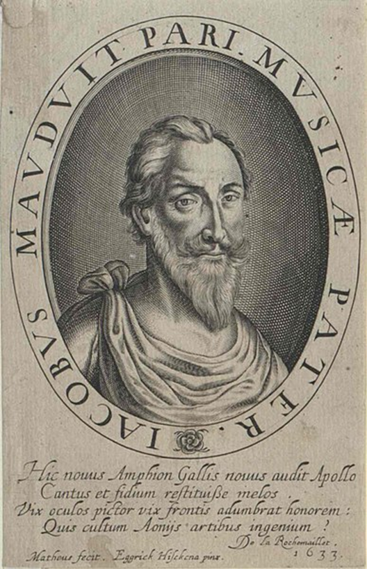 adeep_tours's tweet image. [3/3] Si la majorité de son travail est perdu, #Mauduit fut selon Mersenne un compositeur prolifique. Au sein de l’Académie de musique et de poésie, il est un artisan de la mesure antique, basée sur la scansion des vers. Il met ainsi en musique les textes de Jean-Antoine de Baïf.