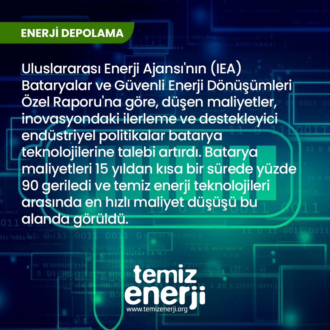 Temiz enerji teknolojileri arasında en hızlı maliyet düşüşü batarya teknolojisinde görülüyor

Haberin tamamını okumak için bağlantıya tıklayabilirsiniz.
temizenerji.org

#temizenerji #yenilenebilirenerji #sürdürülebilirlik #yeşilenerji #enerjiverimliliği #enerjidepolama