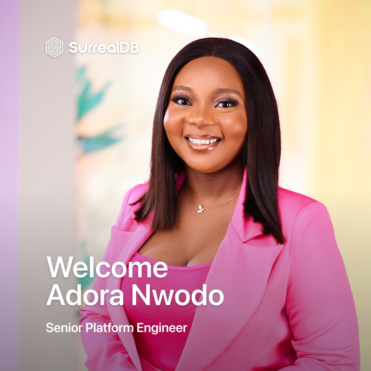 SurrealDB (@surrealdb) on Twitter photo We’re thrilled to announce that <a href="/AdoraNwodo/">Big Nenz ✨</a> has joined us as a Senior Platform Engineer. 🎉
Adora is deeply passionate about #cloud infrastructure and emerging technologies. Before joining #SurrealDB, Adora worked at Microsoft, where she built Mixed Reality on the Cloud.
She’s We’re thrilled to announce that <a href="/AdoraNwodo/">Big Nenz ✨</a> has joined us as a Senior Platform Engineer. 🎉
Adora is deeply passionate about #cloud infrastructure and emerging technologies. Before joining #SurrealDB, Adora worked at Microsoft, where she built Mixed Reality on the Cloud.
She’s
