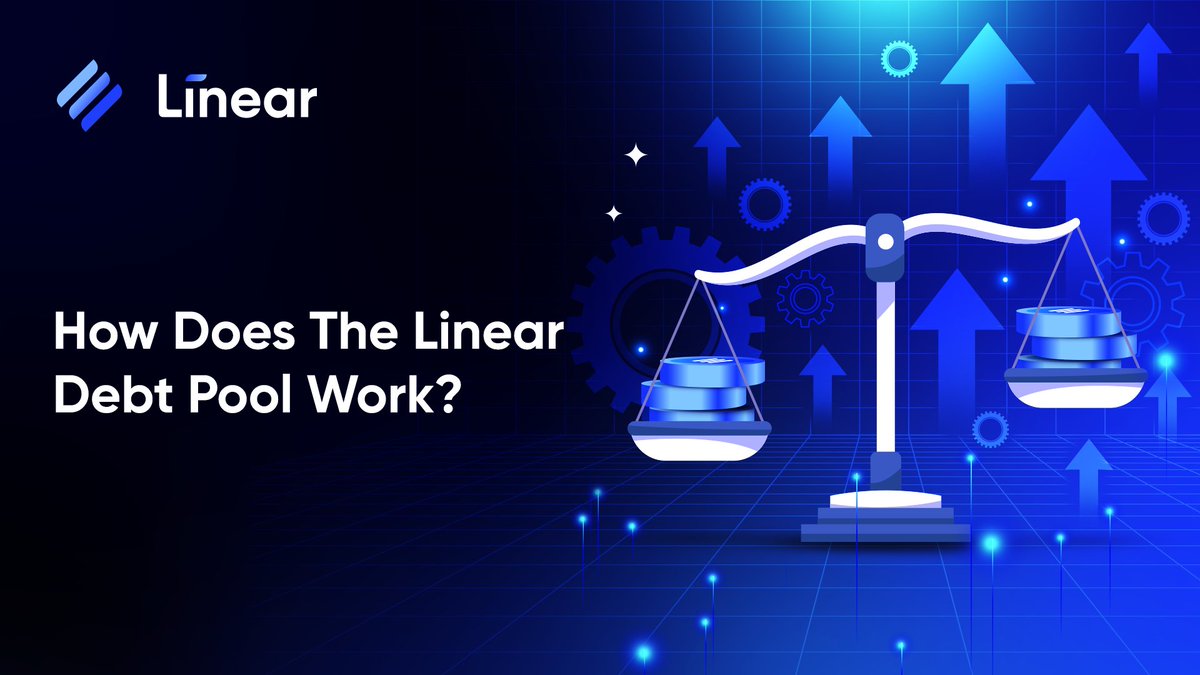 💻 Let's dive into the mechanics of #Linear's Debt Pool. Stake $LINA or wrapped version of #BNB, #ETH, or #BTC to mint ℓUSD at a P-ratio of 350%. What's a P-ratio you may ask? It's the pledge ratio required to secure your position, ensuring you stake $3.5 in LINA or any other