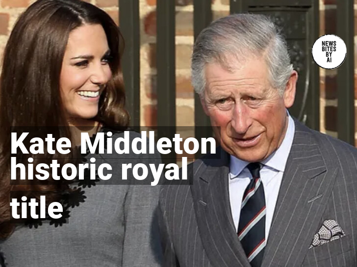 King Charles gives Kate Middleton historic royal title amid cancer battles youtube.com/watch?v=2DxO3g… via @YouTube 

#KateMiddleton,#PrinceCharles,#RoyalTitle,#CancerBattles